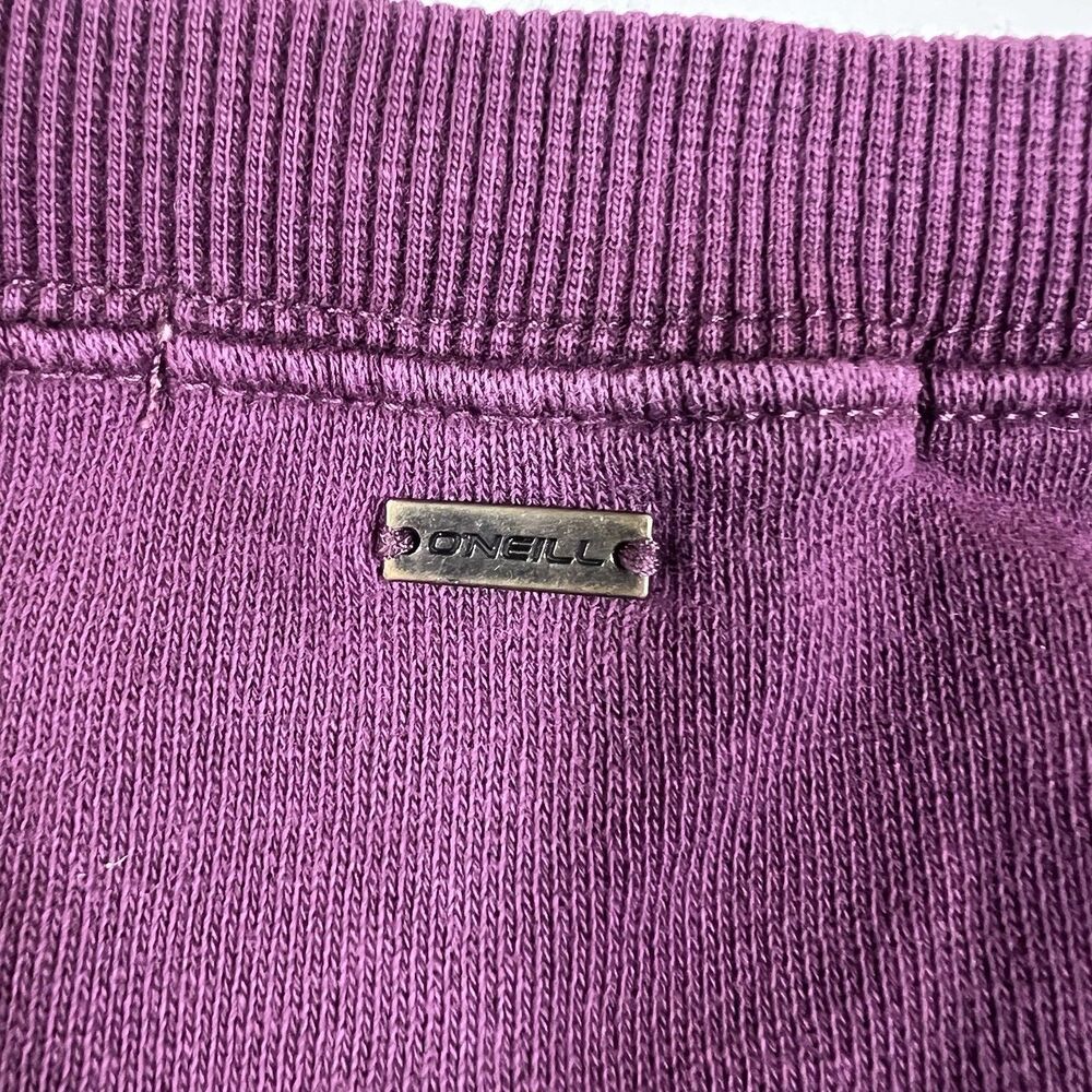 O'Neill Retro Floral Wave Graphic Crewneck Pullover Sweatshirt Oversized Large - Picture 8 of 8